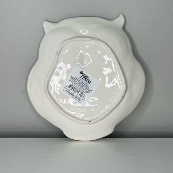 Better Homes and Garden decorative owl plate. Ceramic. New! - Picture 2 of 4